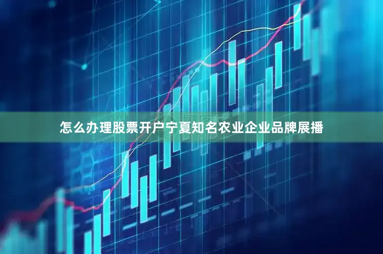 怎么办理股票开户宁夏知名农业企业品牌展播