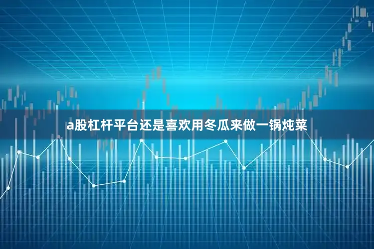 a股杠杆平台还是喜欢用冬瓜来做一锅炖菜